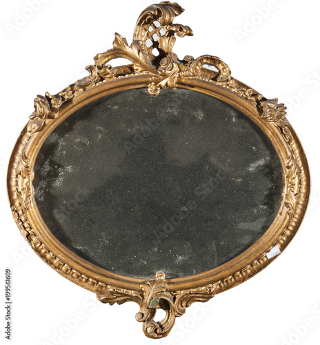 specchio con cornice antica © tommypiconefotografo