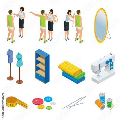 Isometric Tailoring Elements Set