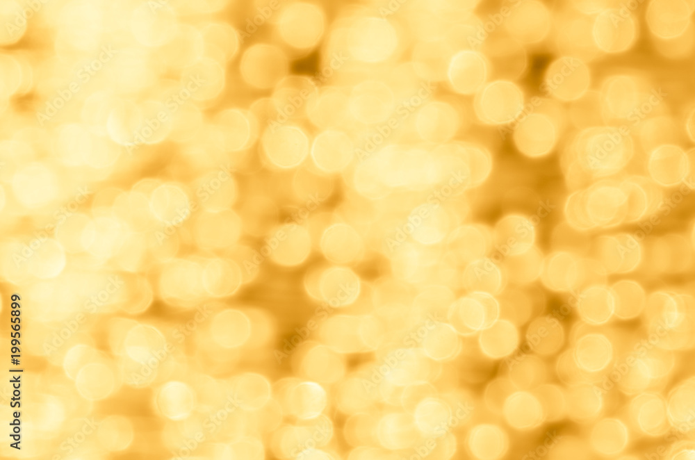 Fototapeta premium Bokeh złote światła