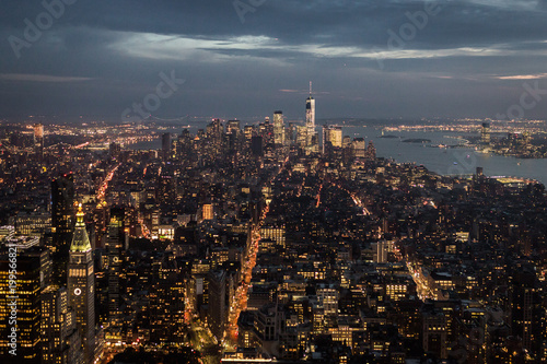New York City Skyline at dusk