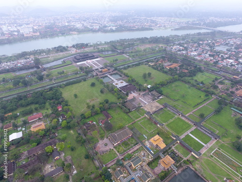 World Heritage : Hue, Vietnam : Drone View 