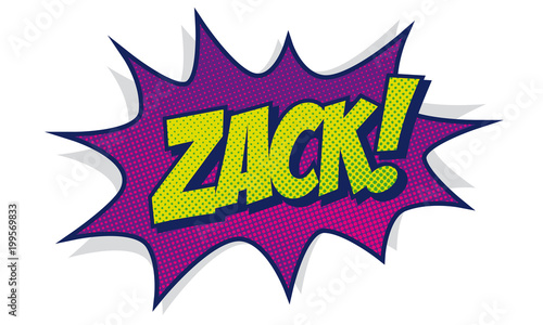 Comic Knall ZACK!