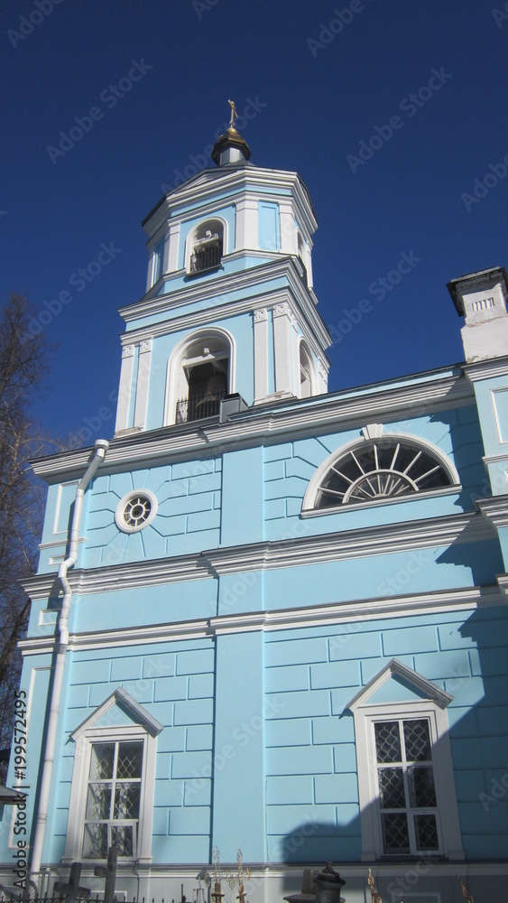 THE PERM EGOSHIKHA CEMETERY CHURCH OF ALL SAINTS