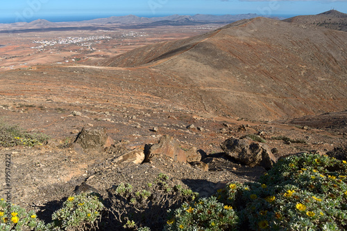 Landscape from Mirador Morro de Veloso, Fuerteventura, Canary Islands, Spain