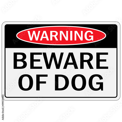 Beware of dog