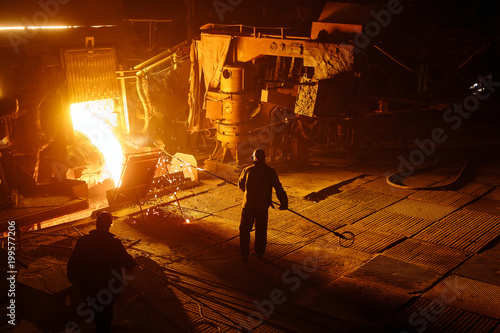 Konstfotografi Plant for the production of steel