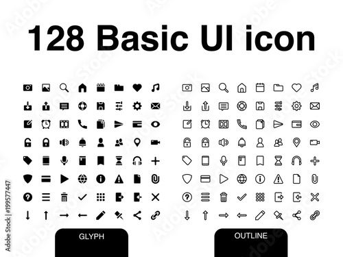 Basic UI icon