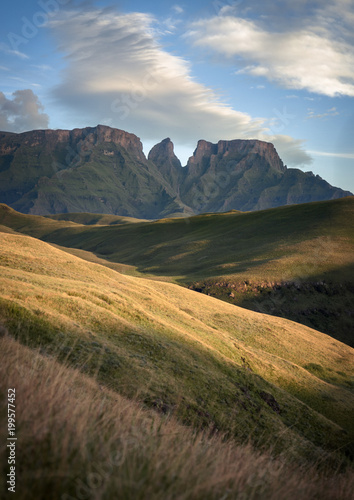 The Drakensberg s Monk s Cowl Peak and Co.