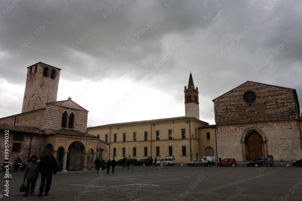 a church in Foligno, Umbria, Italy