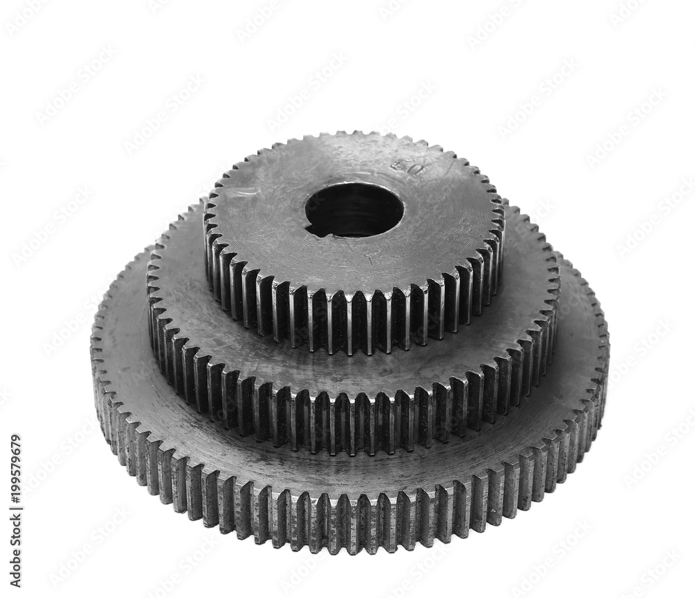 gear isolated on white background gear isolated on white background