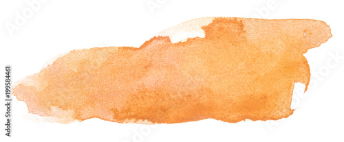 Wallpaper Mural light orange spot of paint brush stroke Torontodigital.ca