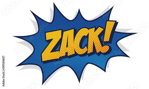 Comic Knall ZACK!