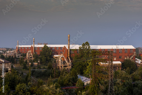 Early Morning / Sunrise - Abandoned Indiana Army Ammunition Plant - Indiana photo