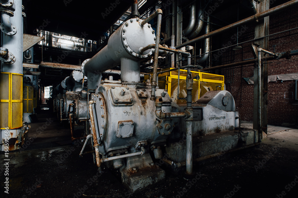 Derelict Coal Power Plant - Abandoned Indiana Army Ammunition Plant - Indiana
