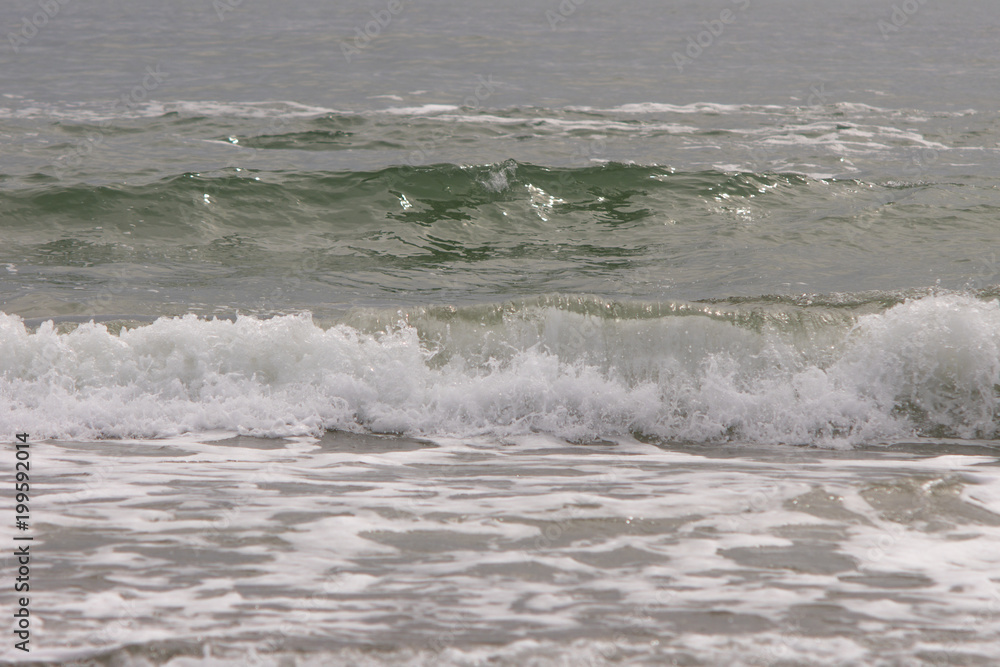turquoise waves of a raging ocean turquoise waves of a raging ocean