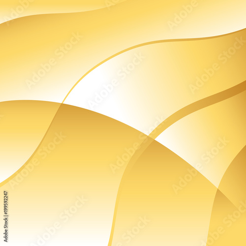 Abstrat Gold Wave Background