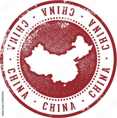 China Country Rubber Stamp