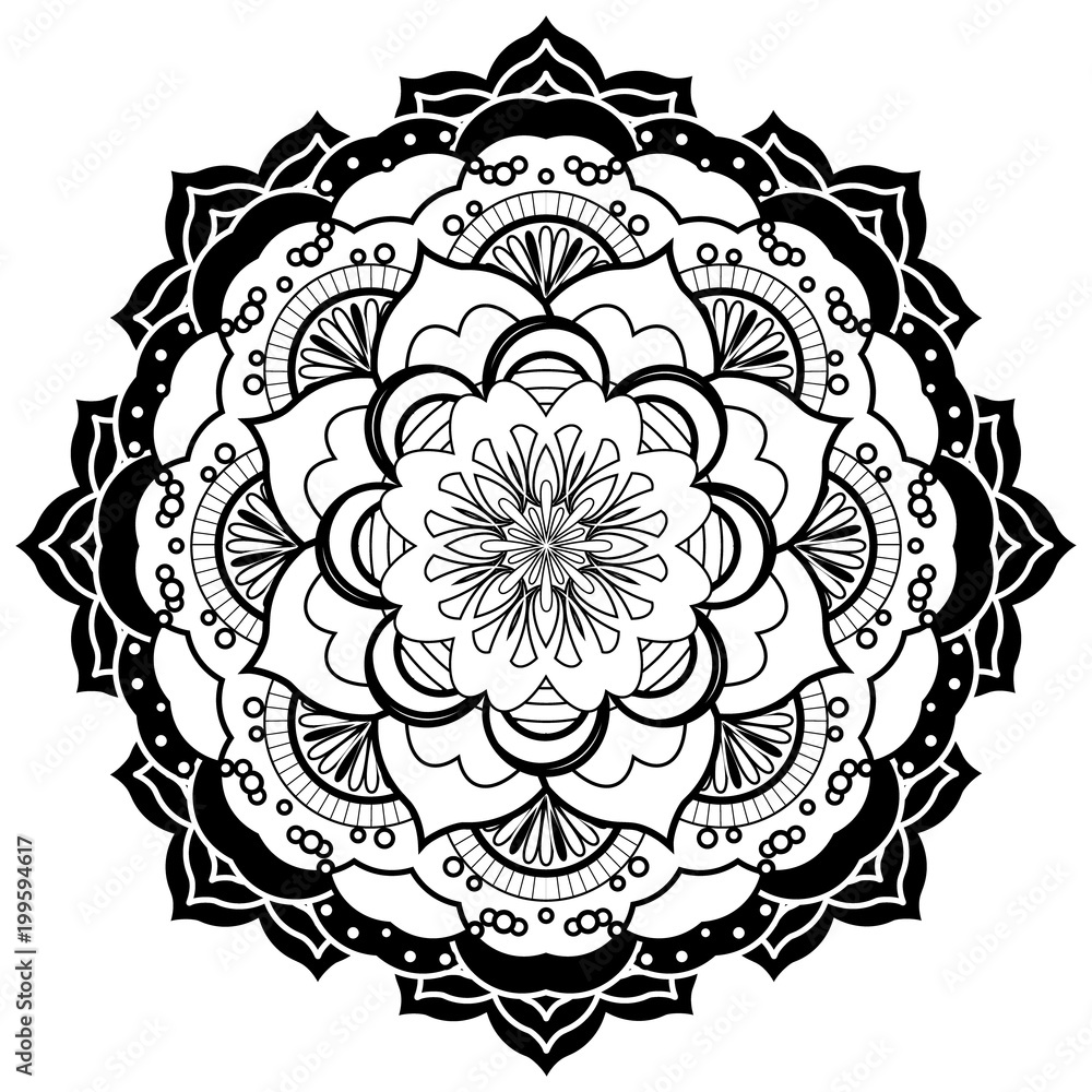 Mandala Vector Image