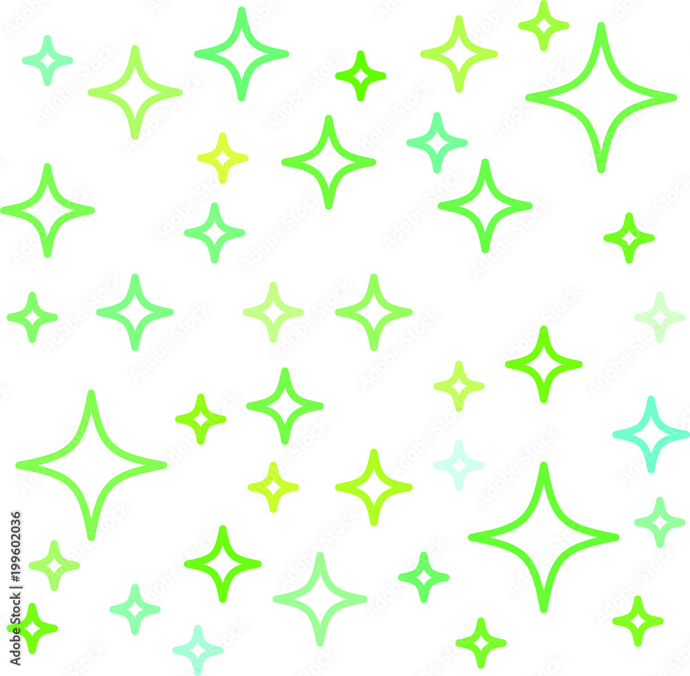 A collection of Eco-friendly color shines A collection of Eco-friendly color shines