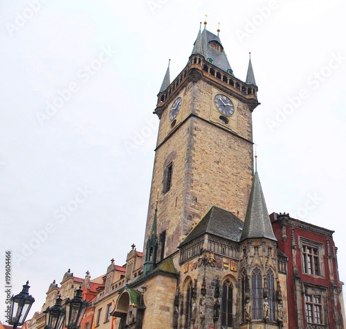 Sticker Prague Clock Tower