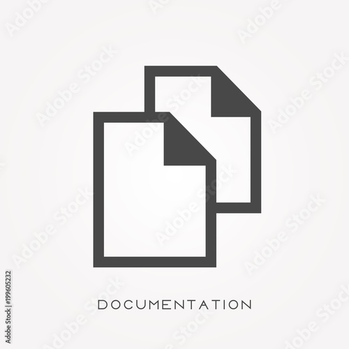 Silhouette icon documentation