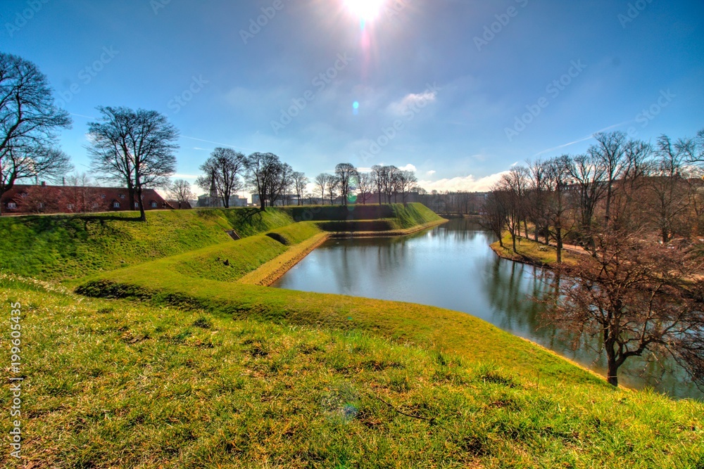 Fototapeta premium Kastellet in Copenhagen