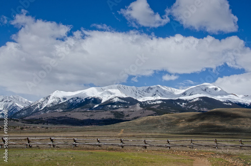Mount Massive in Spring Snow