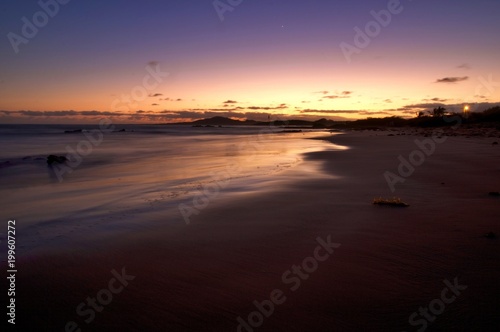 Sunset at Isabela Island