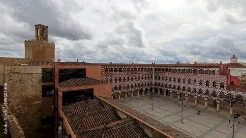 High square, Badajoz, Extremadura, Spain (Plaza Alta). photo