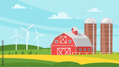 farm building - rural barn
