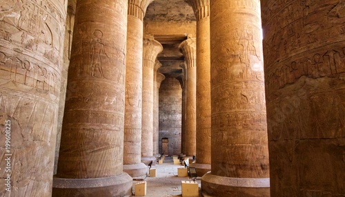 Temple of Edfu in Egypt photo