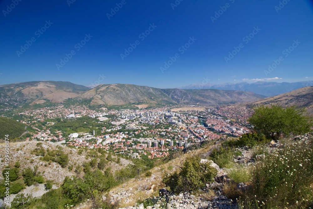 Fototapeta premium View of Mostar, Bosnia