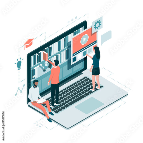 Online library and knowledge