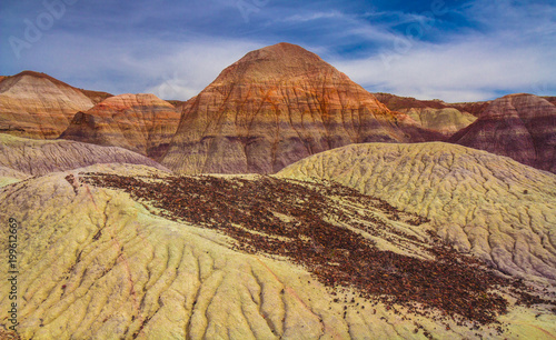 Blue Mesa, Petrified Forest photo