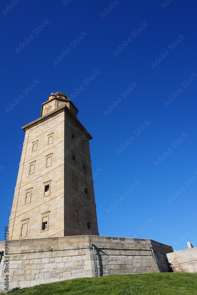 Fototapeta premium torre de hércules, Coruña, España 