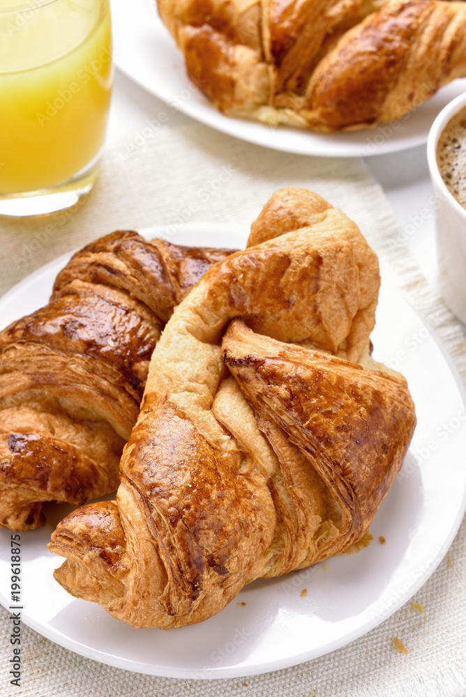 Croissants for breakfast Croissants for breakfast
