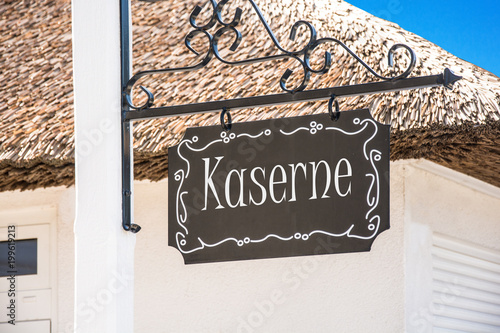 Schild 248 - Kaserne