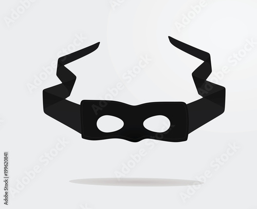 Eye mask. vector illustration