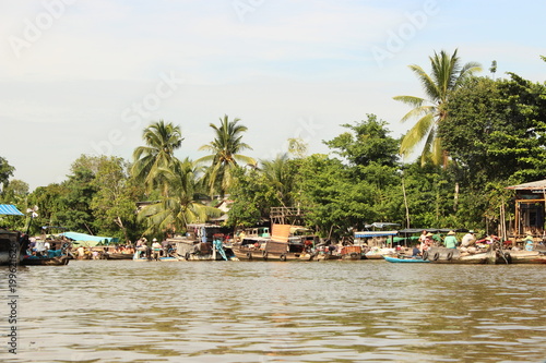 Water market, Mekong delta, Vietnam
