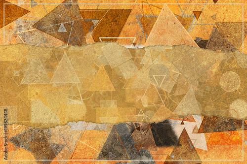 Abstract background or texture for design, pattern shape. Art, creativity, digital & decoration.
