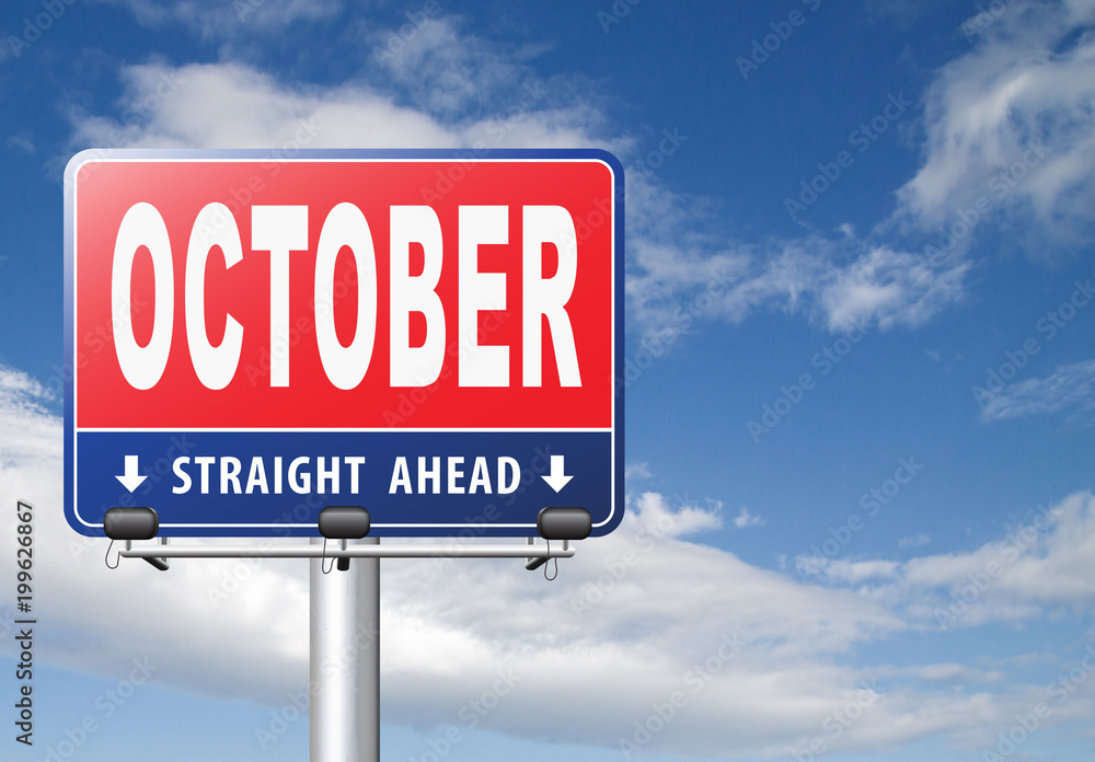 October fall month