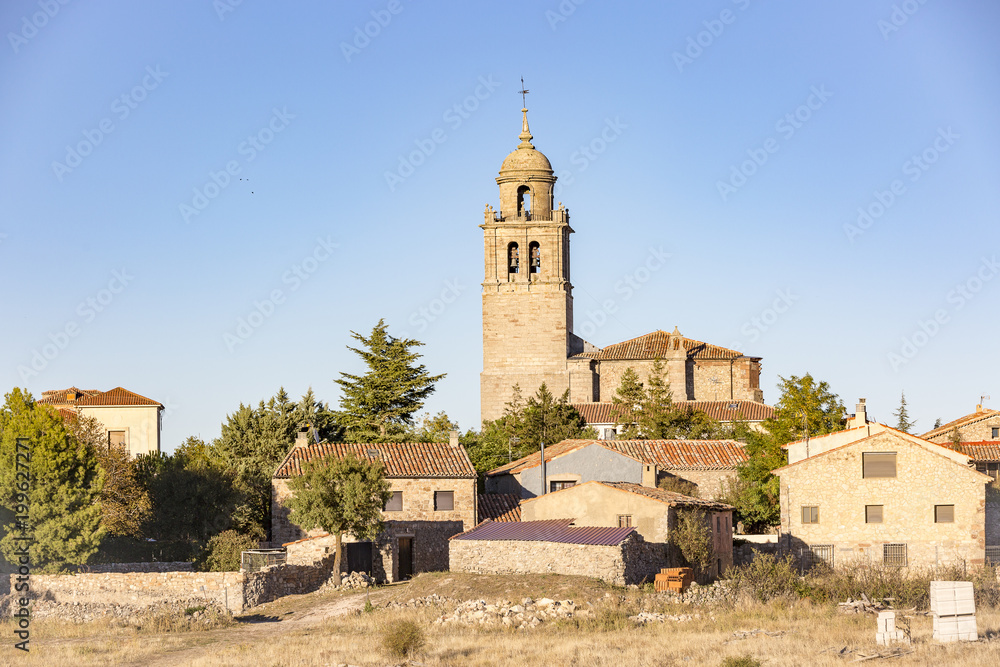 Collegiate Church of our lady of Assumption in Medinaceli town, province of Soria, Spain