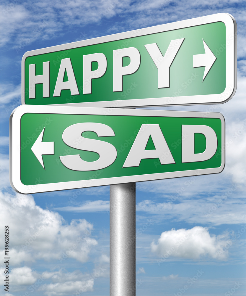 happy or sad