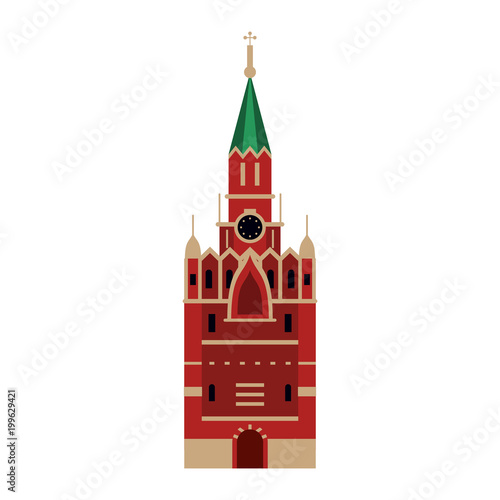 Saint basils cathedral vector illustration graphic design