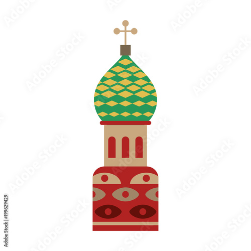 Saint basils cathedral vector illustration graphic design