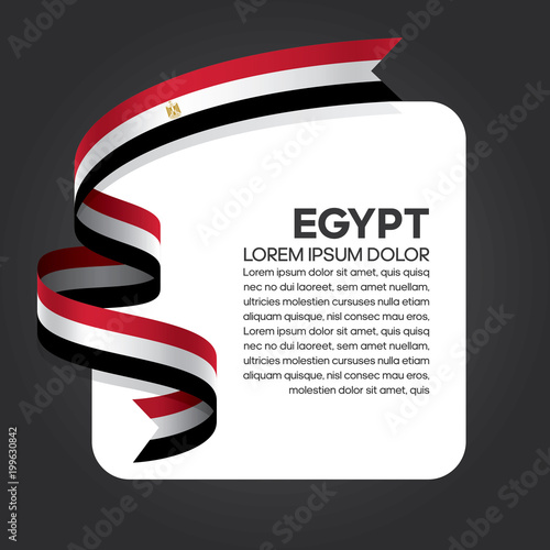 Egypt flag background