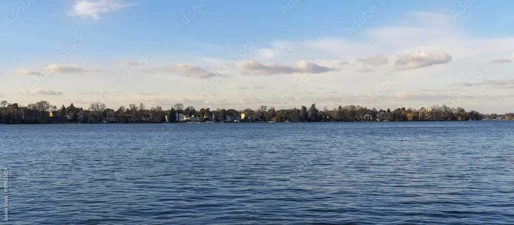 landscape with lake and cloudscape near Berlin landscape with lake and cloudscape near Berlin