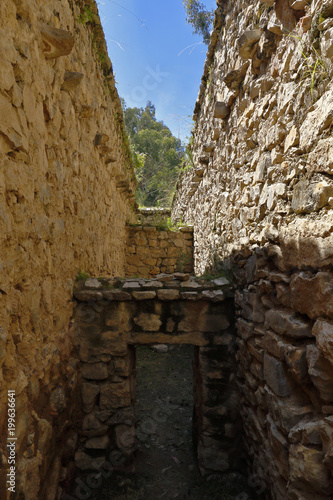 Detalle del templo Huari