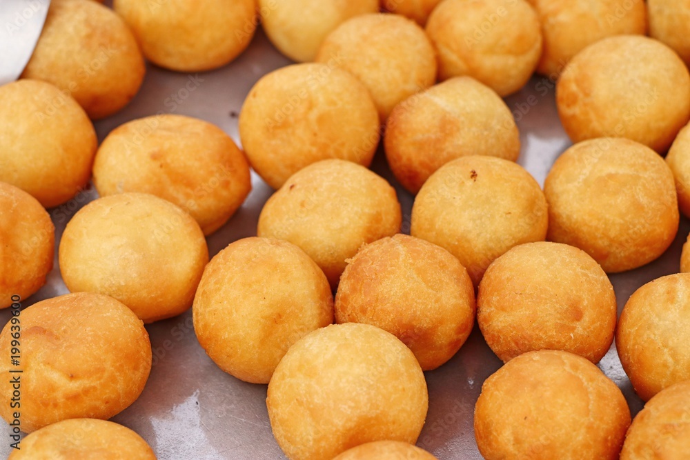 fried sweet potato at street food fried sweet potato at street food