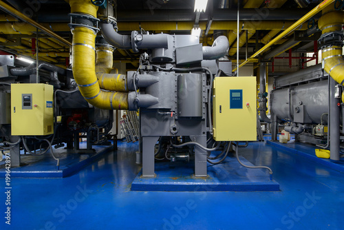  Absorption Chiller Heater in the basement